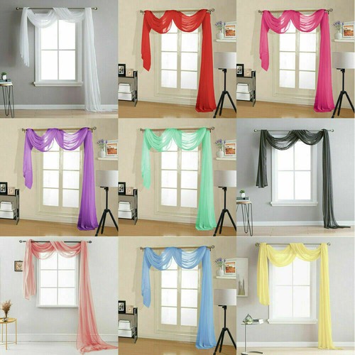 Voile scarves net curtains - net,