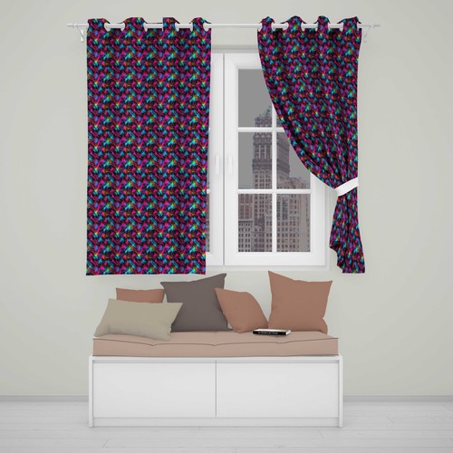 Blackout eyelet curtains - blackout,