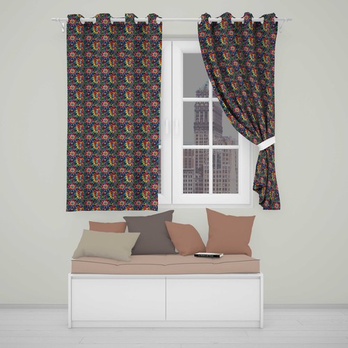 Blackout eyelet curtains - eyelet,
