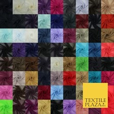 70 COLOURS Plain Dyed Chiffon