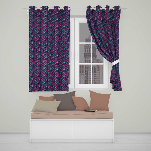 Blackout eyelet curtains - eyelet,