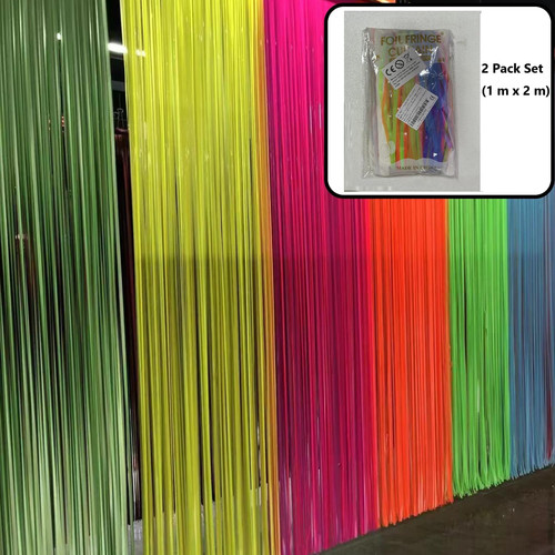 Pack neon tinsel - neon, 6