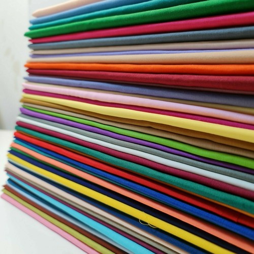 Plain polycotton fabric poly - polycotton,