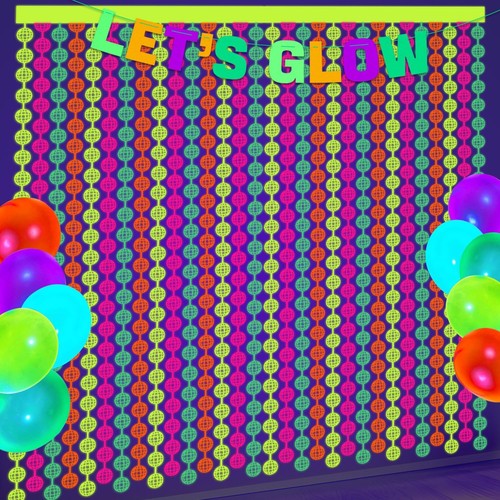 Neon party decorations 2 pcs - -,
