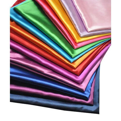 Plain silky satin luxury - plain,
