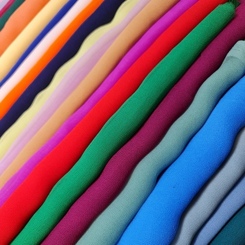 Chiffon sheer crepe material - sheer,