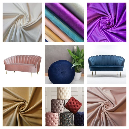 Plush plain velvet - plain,