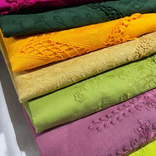 Cotton crochet embroidery - crochet,