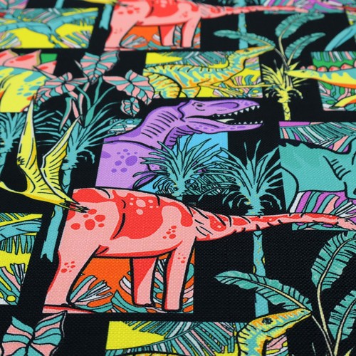 Neon dino upholstery - dino,