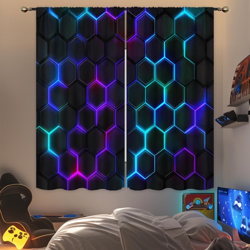 Neon kids curtains for - kids,