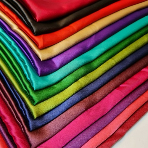 Plain charmeuse silky satin - charmeuse,