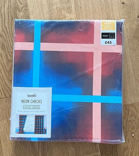 Dunelm red blue - red, &