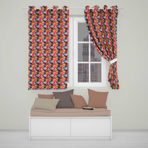 Blackout eyelet curtains - eyelet,