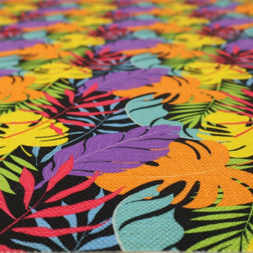 Neon leaf upholstery - leaf,