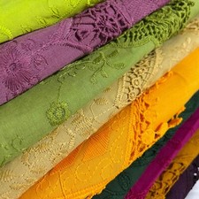 Cotton Floral  Embroidery