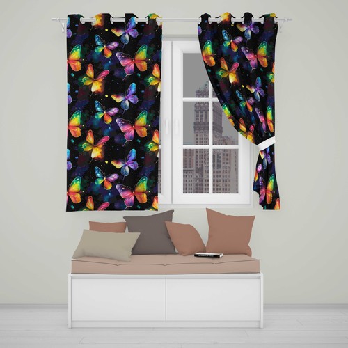 Blackout eyelet curtains - eyelet,